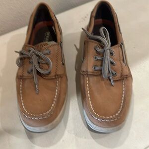 Boys Sperry Lanyard Boat Shoes Size 5